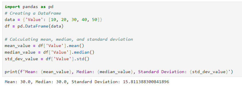 Descriptive Statistics a basic Operations with Pandas